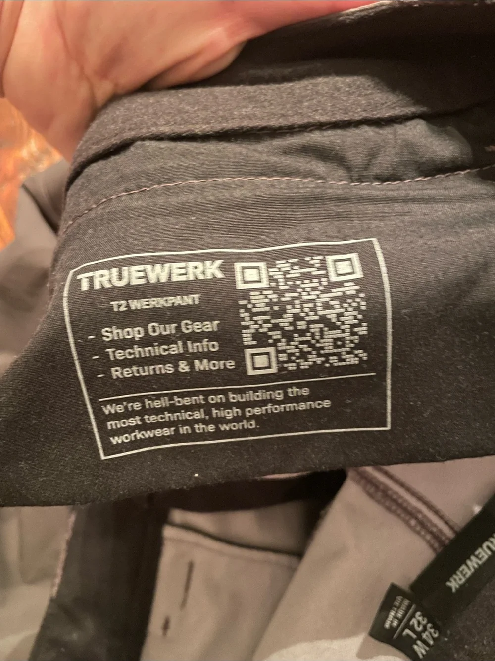 T2 Werkpant Straight-Leg Men's Cargo Pants - Dark Gray